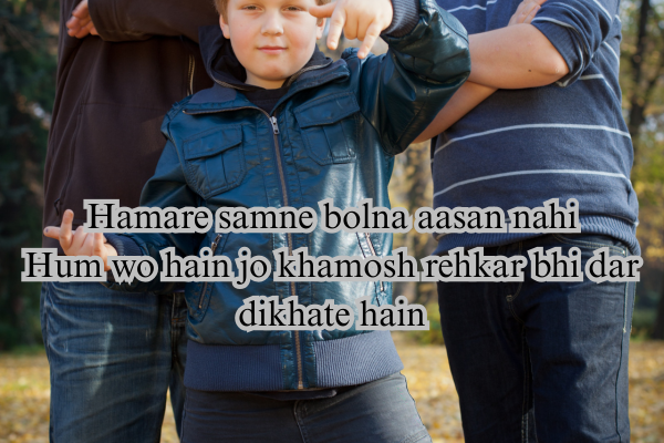 Attitude Gangster Shayari for Boys