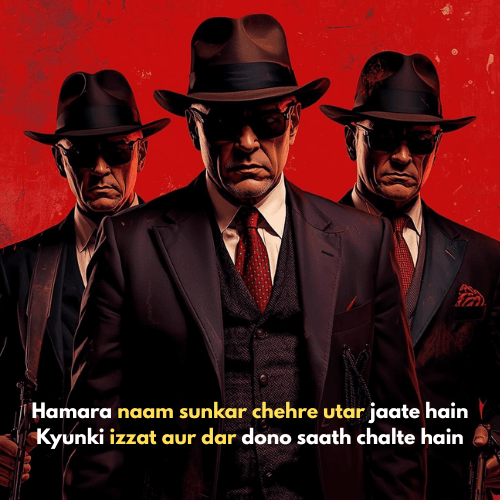 Gangster Shayari in hindi