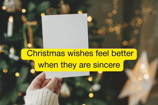 Christmas Wishes in English