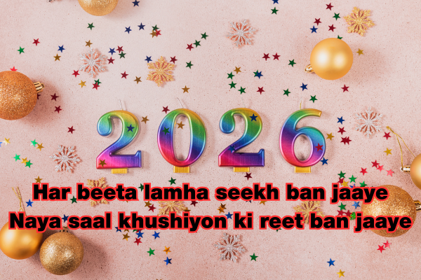 Happy New Year 2026 Shayari