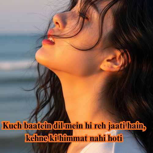 Hindi Sad Shayari in English
