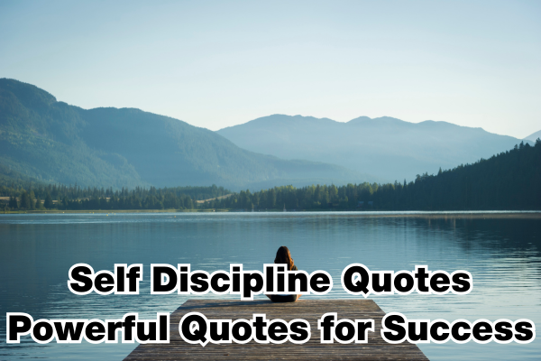 Deep Self Discipline Quotes