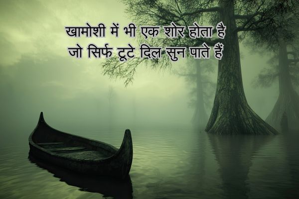 Khamoshi Shayari in Hindi