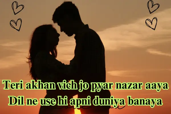 love shayari in punjabi two lines