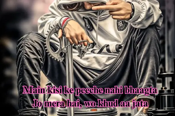 attitude shayari english