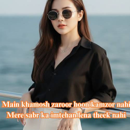 Attitude Shayari for Girls